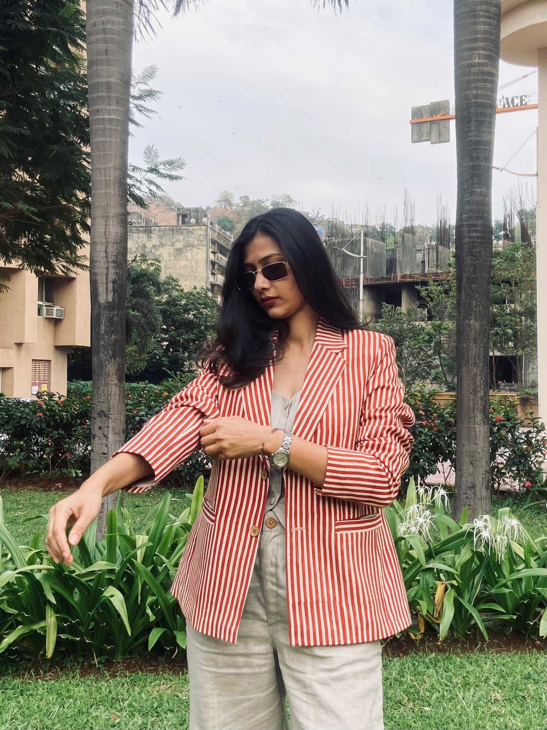 The Desert Stripe Blazer