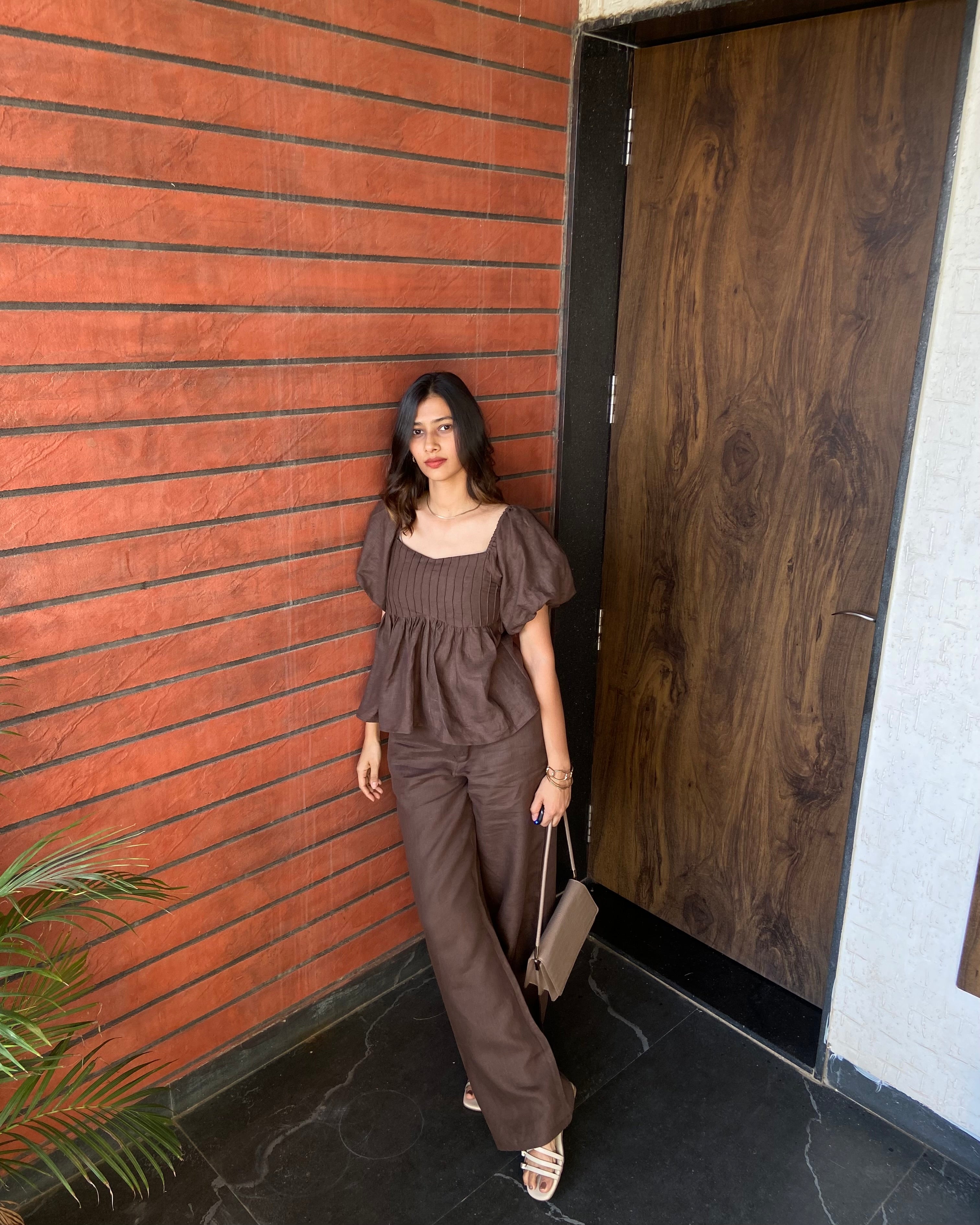 Earthy Brown Co-ord Set