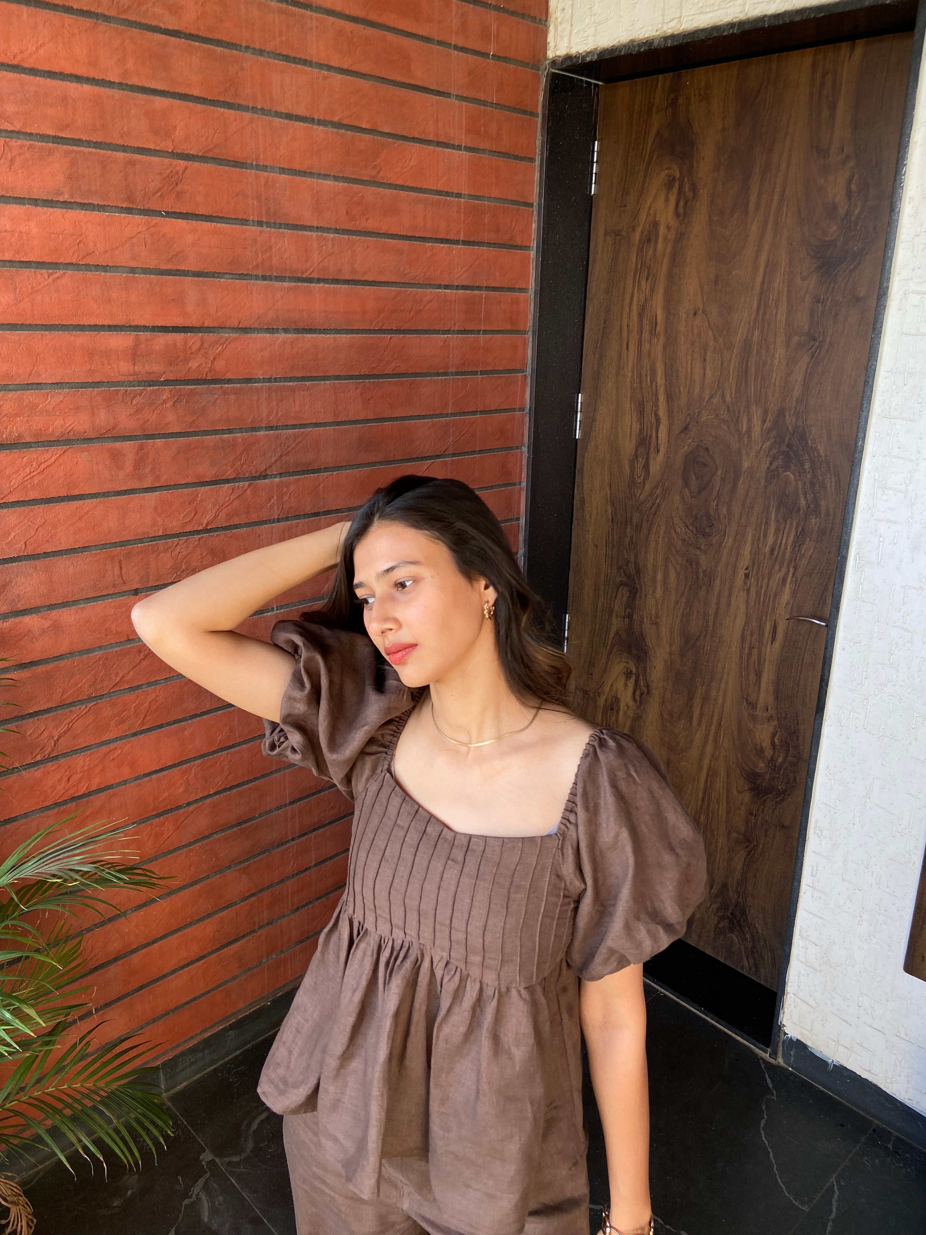 Earthy Brown Co-ord Set